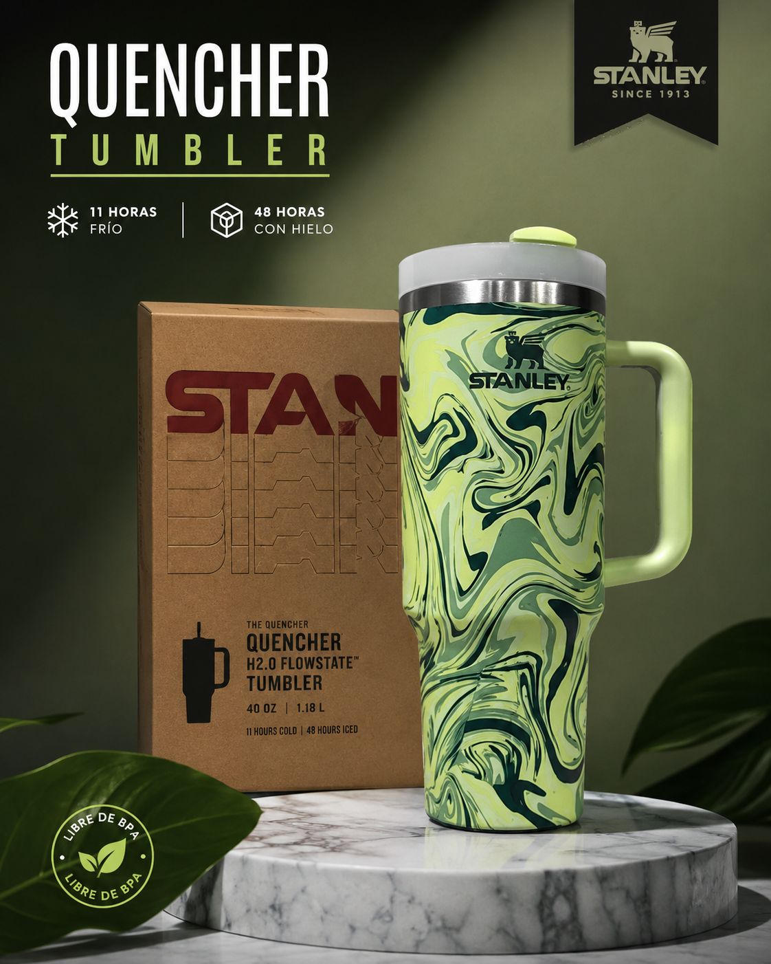 Termo Stanley Mármol Luxury
