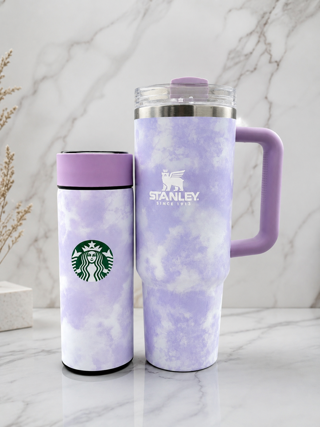 Set Stanley x Starbucks Tie-Dye Lila