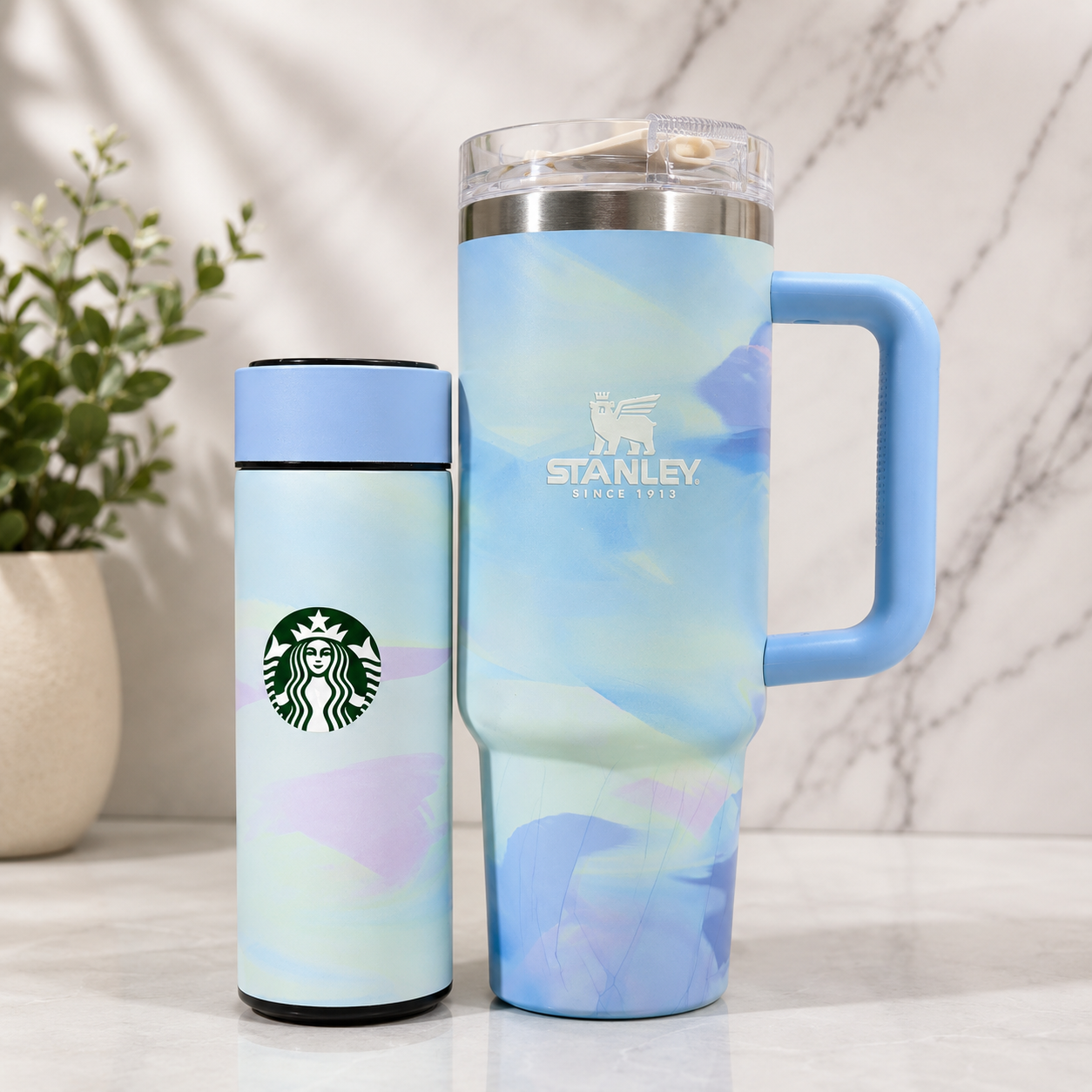 Set Stanley x Starbucks Tie-Dye Lila